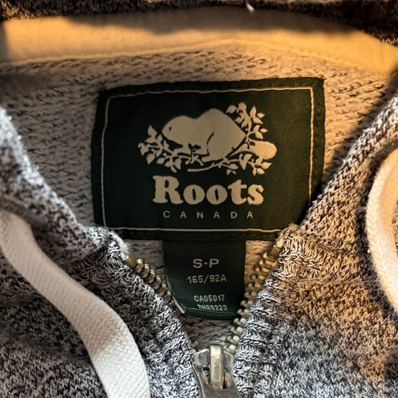 Roots Heather Gray Full-Zip Hoodie - Picture 2 of 2